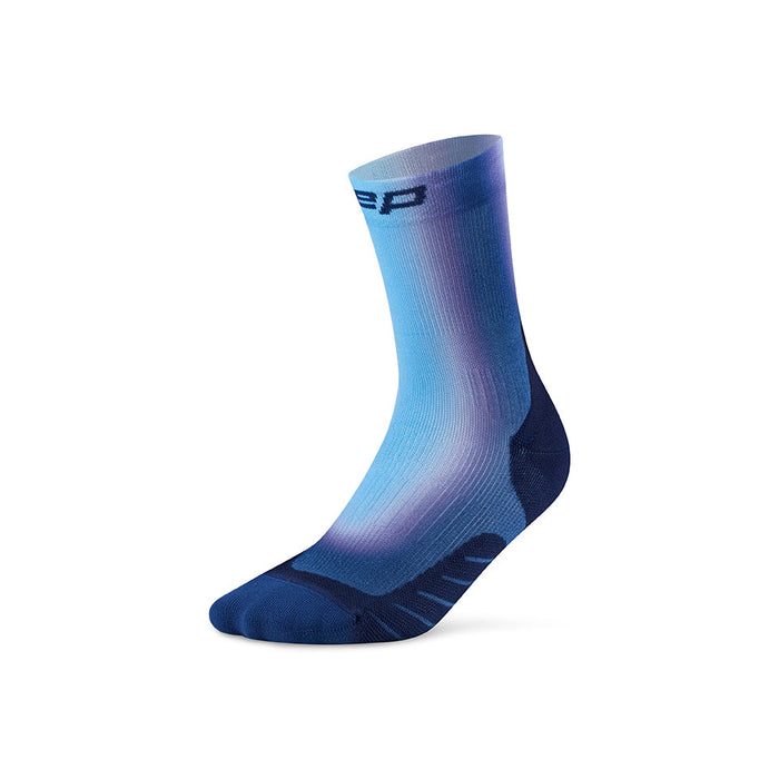 Core Run Gradient Mid Cut Socks, Unisex