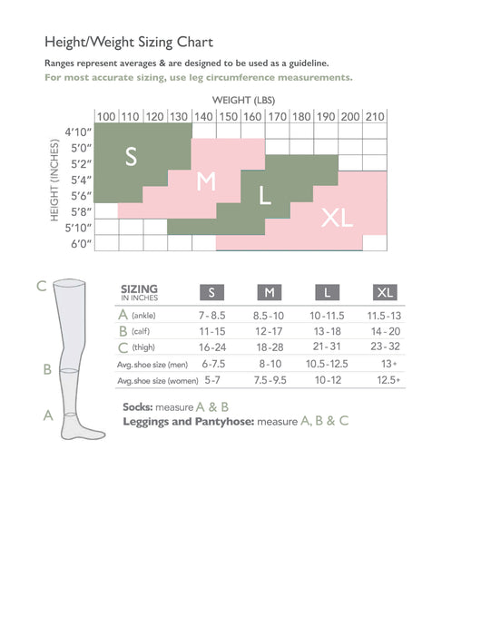 Rejuva Seamless Compression Leggings 15-20 mmHg