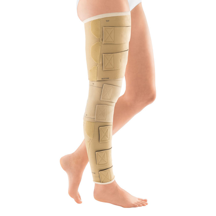 circaid reduction kit whole leg with knee; lower leg long, upper leg long