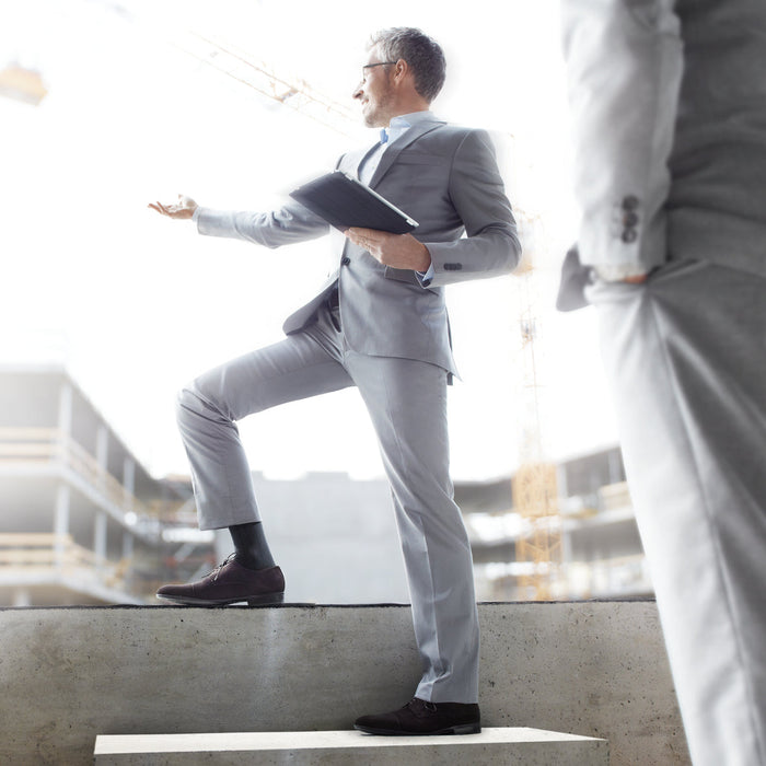 mediven men classic 30-40 mmHg calf closed toe standard