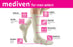 mediven men select 15-20 mmHg calf closed toe standard