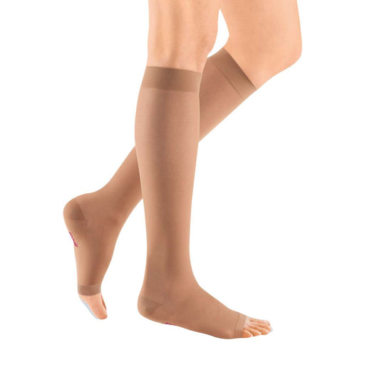 mediven sheer & soft 15-20 mmHg calf open toe standard