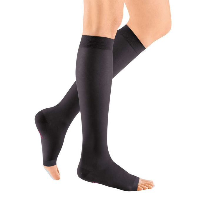 mediven sheer & soft 15-20 mmHg calf open toe standard