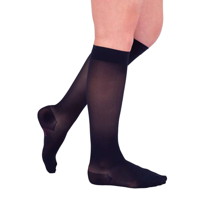 mediven sheer & soft 20-30 mmHg calf closed toe standard