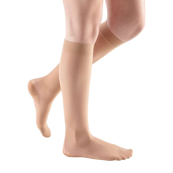 mediven sheer & soft 30-40 mmHg calf closed toe standard