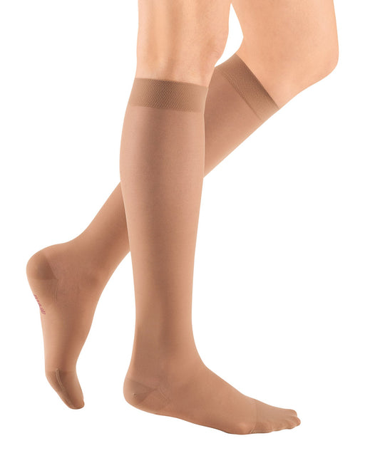 mediven sheer & soft 8-15 mmHg calf closed toe standard