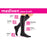 mediven sheer & soft 8-15 mmHg calf closed toe standard
